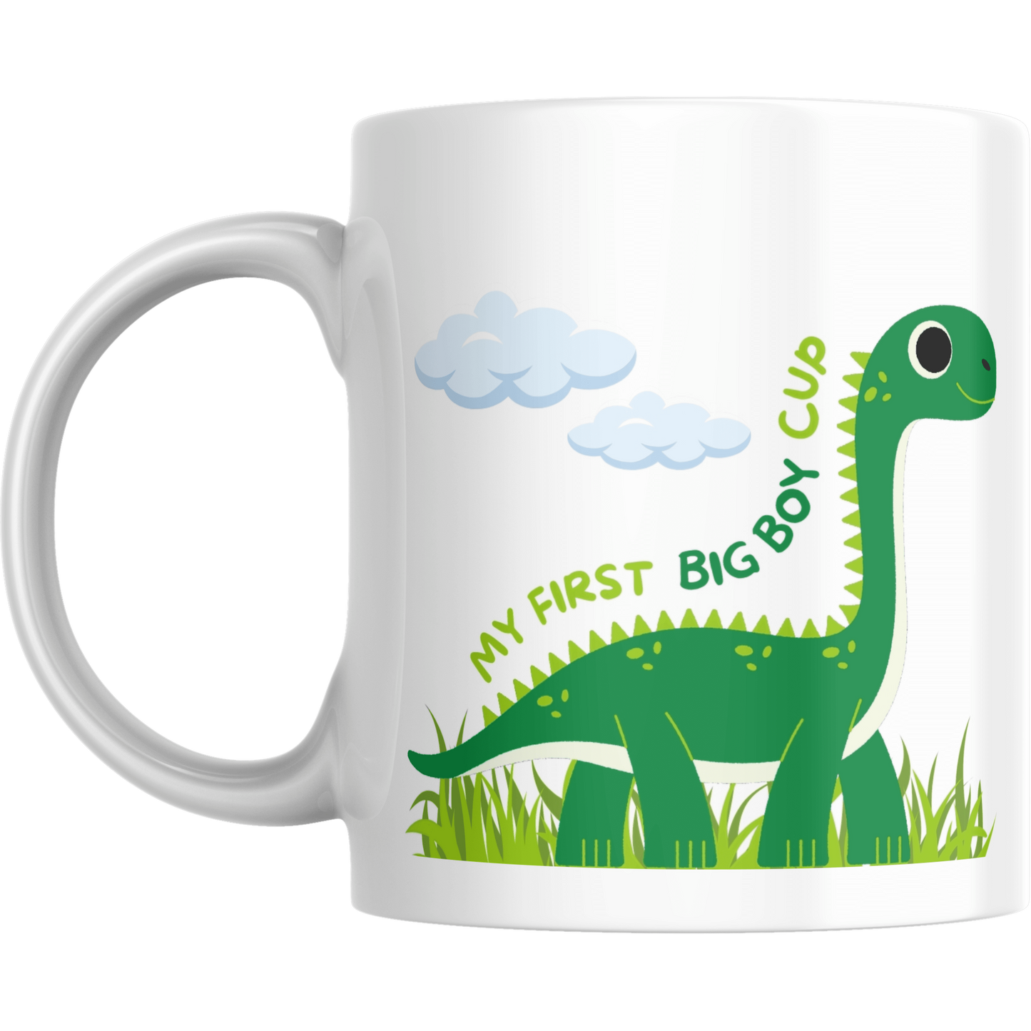 Mug with Green Dinosaur