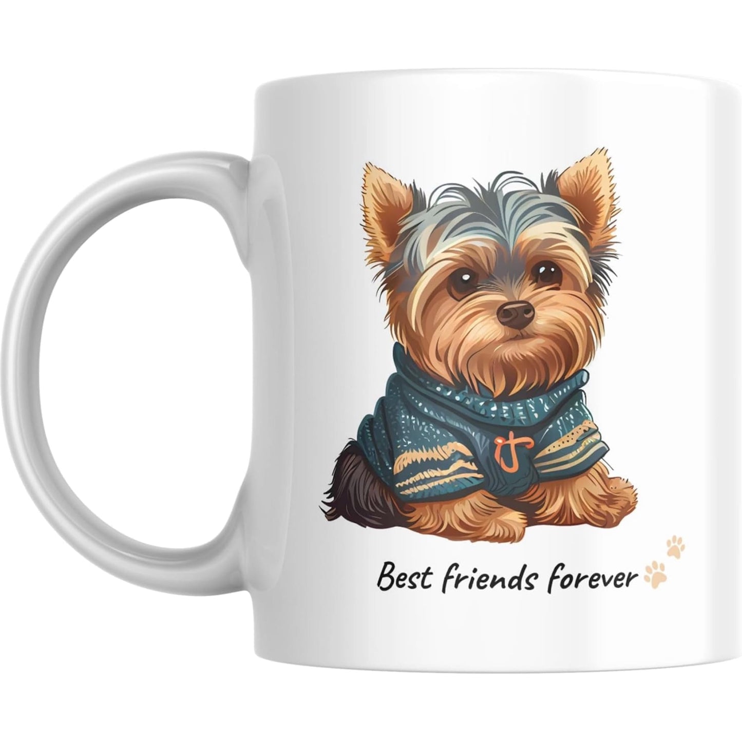 Coffee Mug Best Friends Forever Dog Miniature Teacup Dog - Coffee Mugs