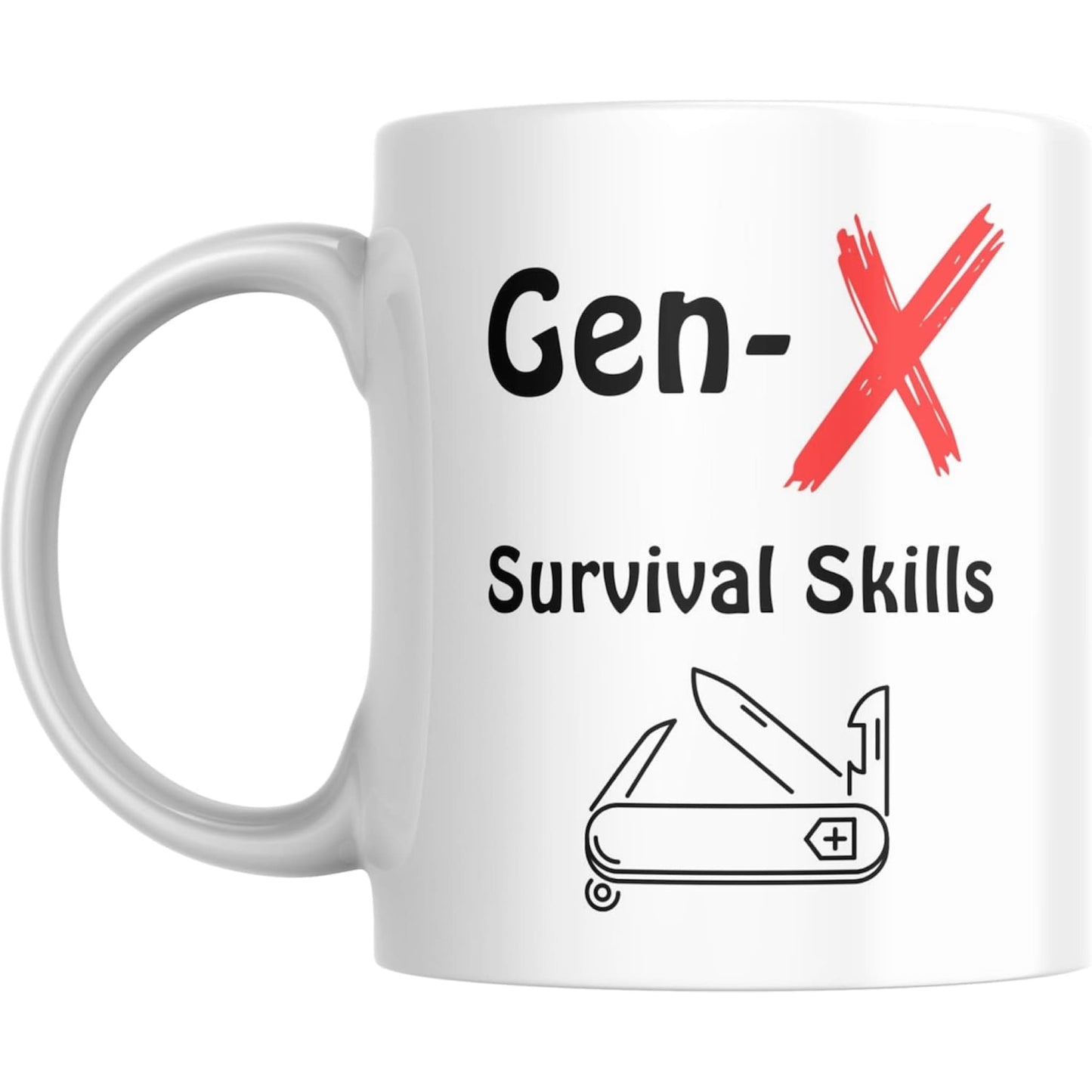 Coffee Mug Gen X Survival - Coffee Mugs