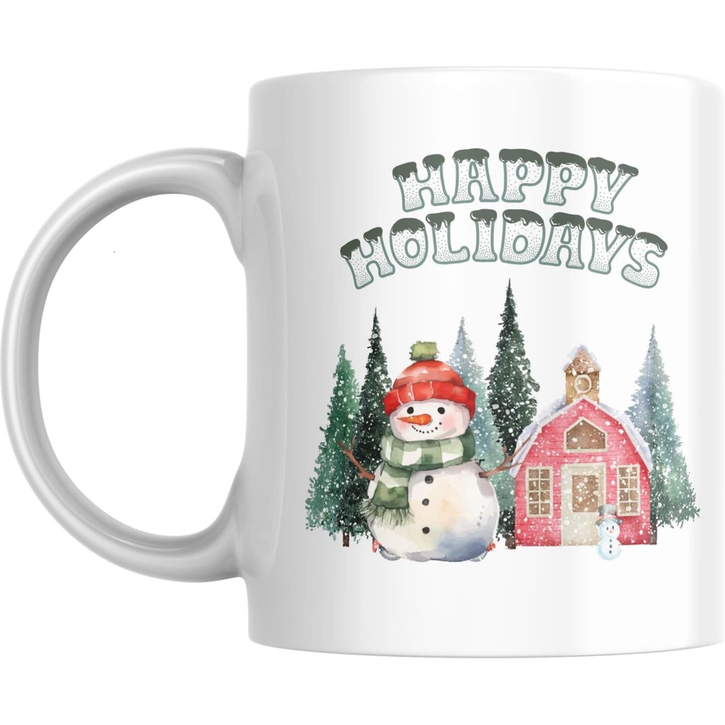 Coffee Mug Happy Holidays - Coffee Mugs