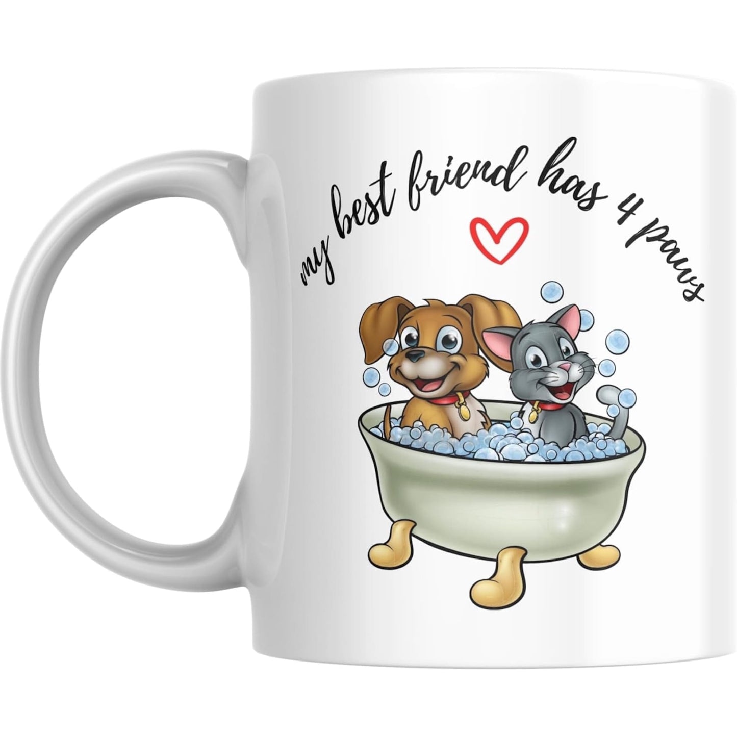 Coffee Mug My Best Friend Has 4 Paws - Coffee Mugs