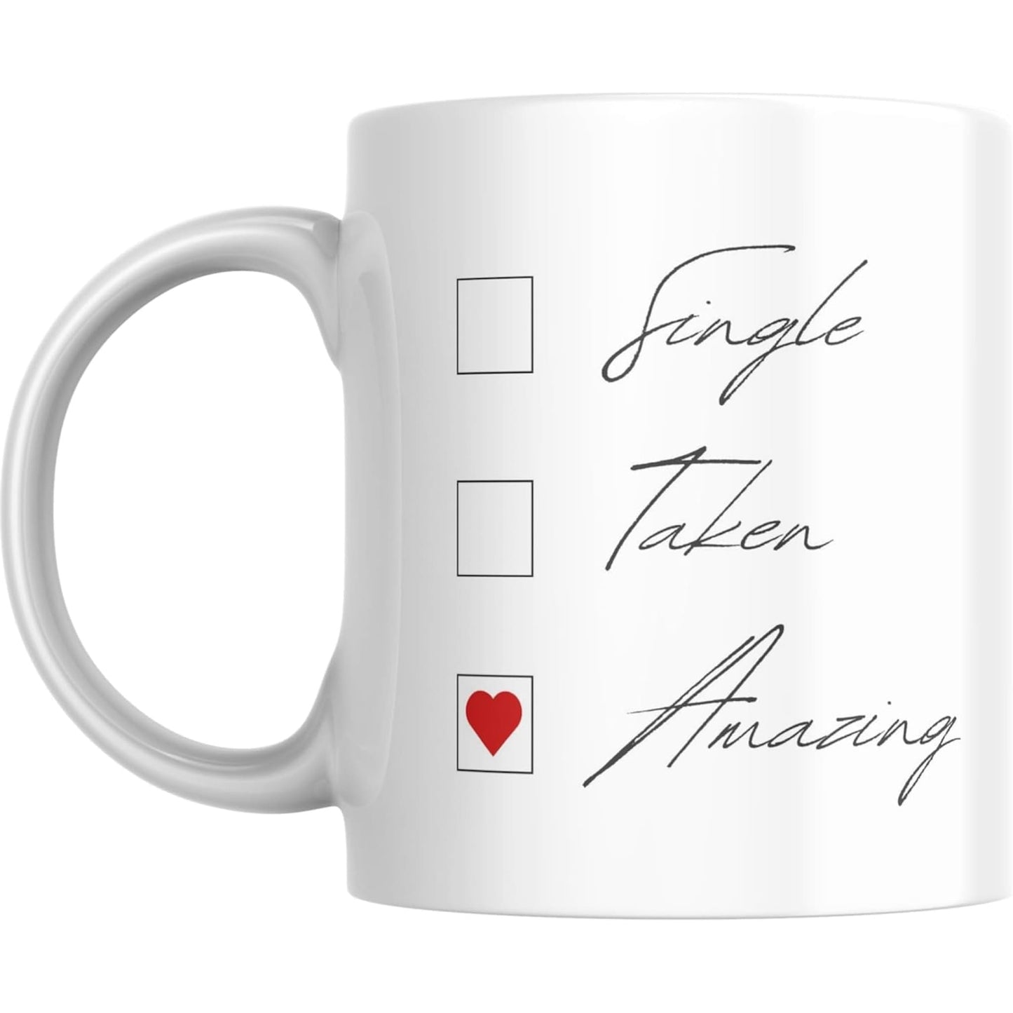 Coffee Mug Single Taken Amazing - Coffee Mugs