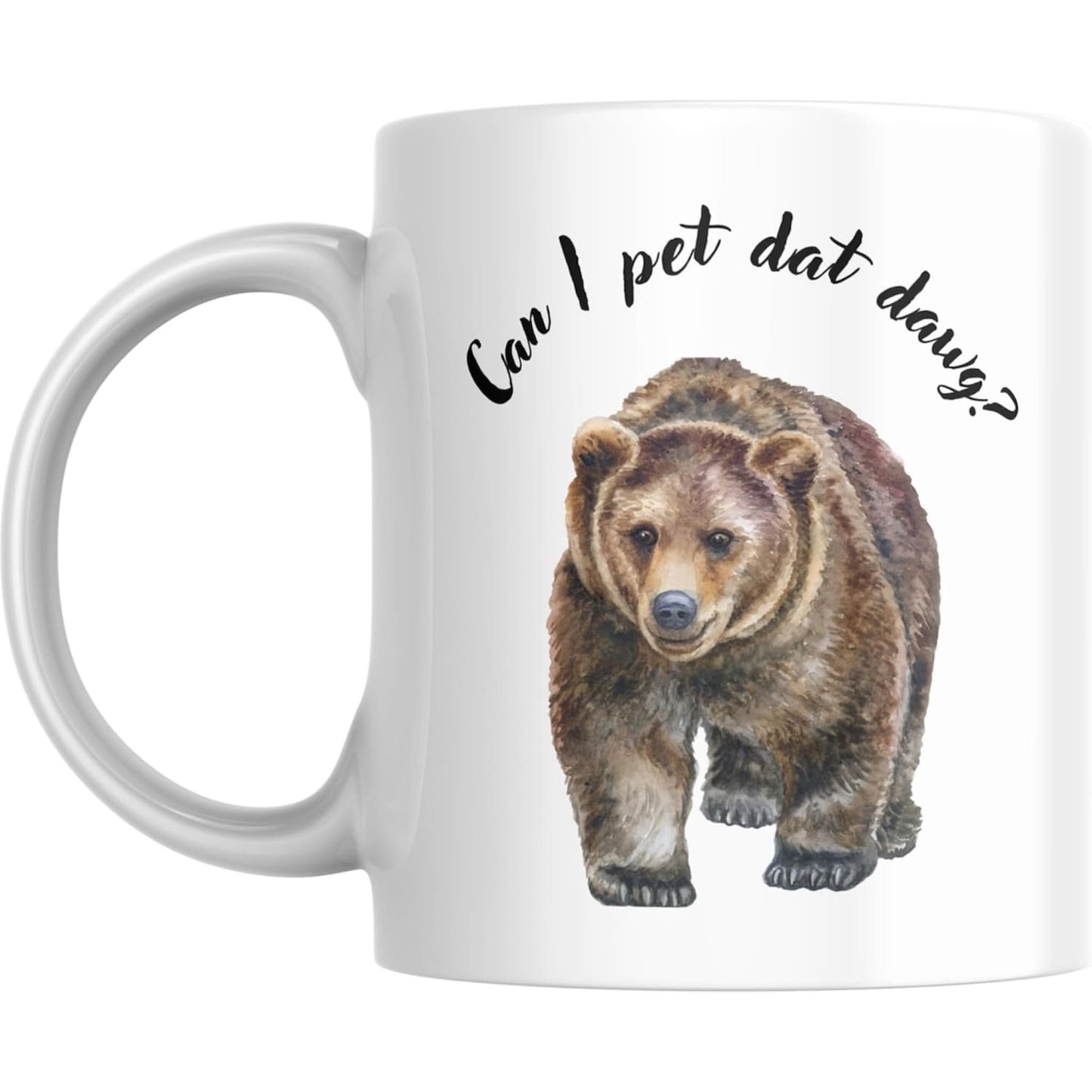 Coffee Mug Can I Pet Dat Dawg? - Coffee Mugs