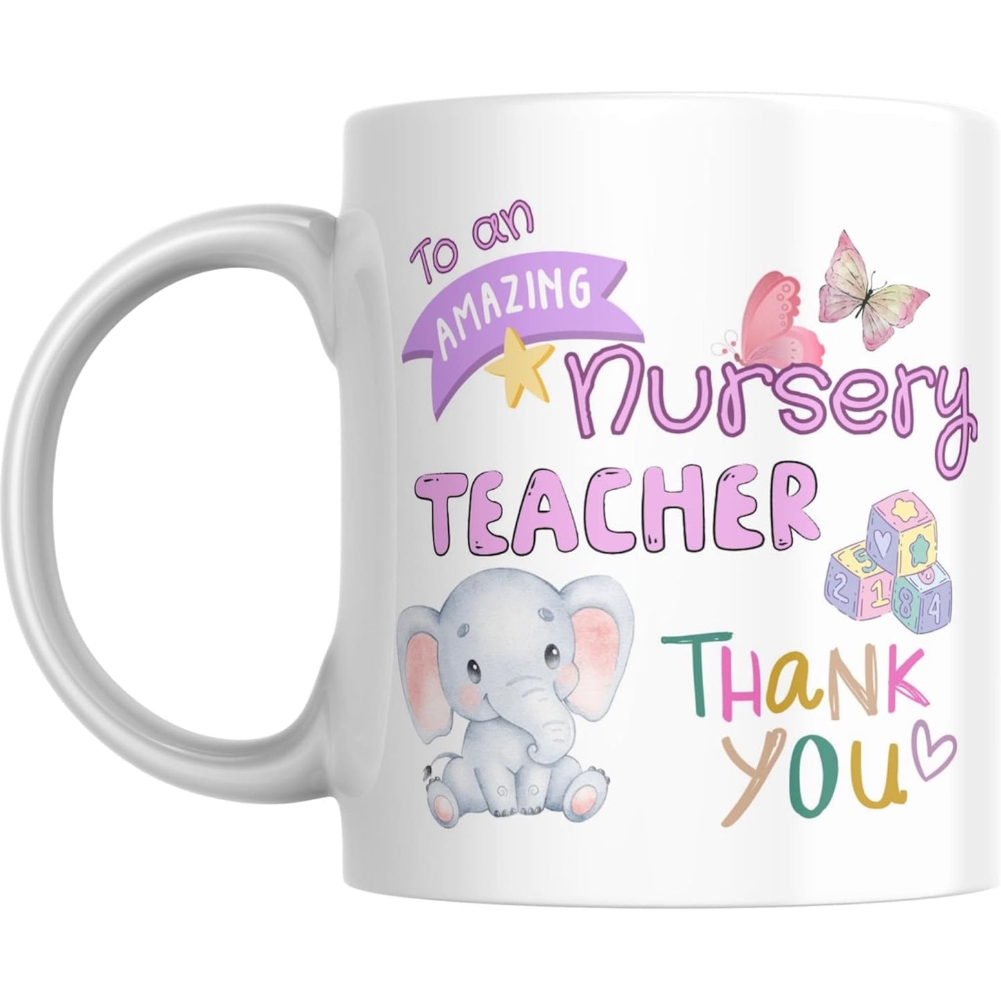 Coffee Mug Thank You Nursery Teacher - Coffee Mugs