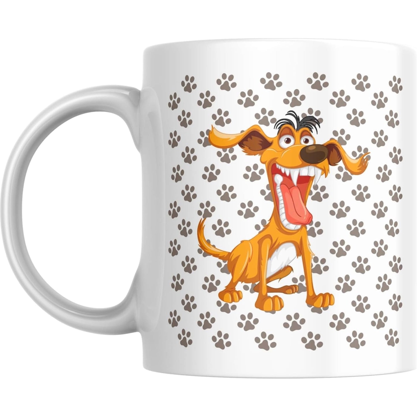 Coffee Mug Dog Paw Prints - Coffee Mugs