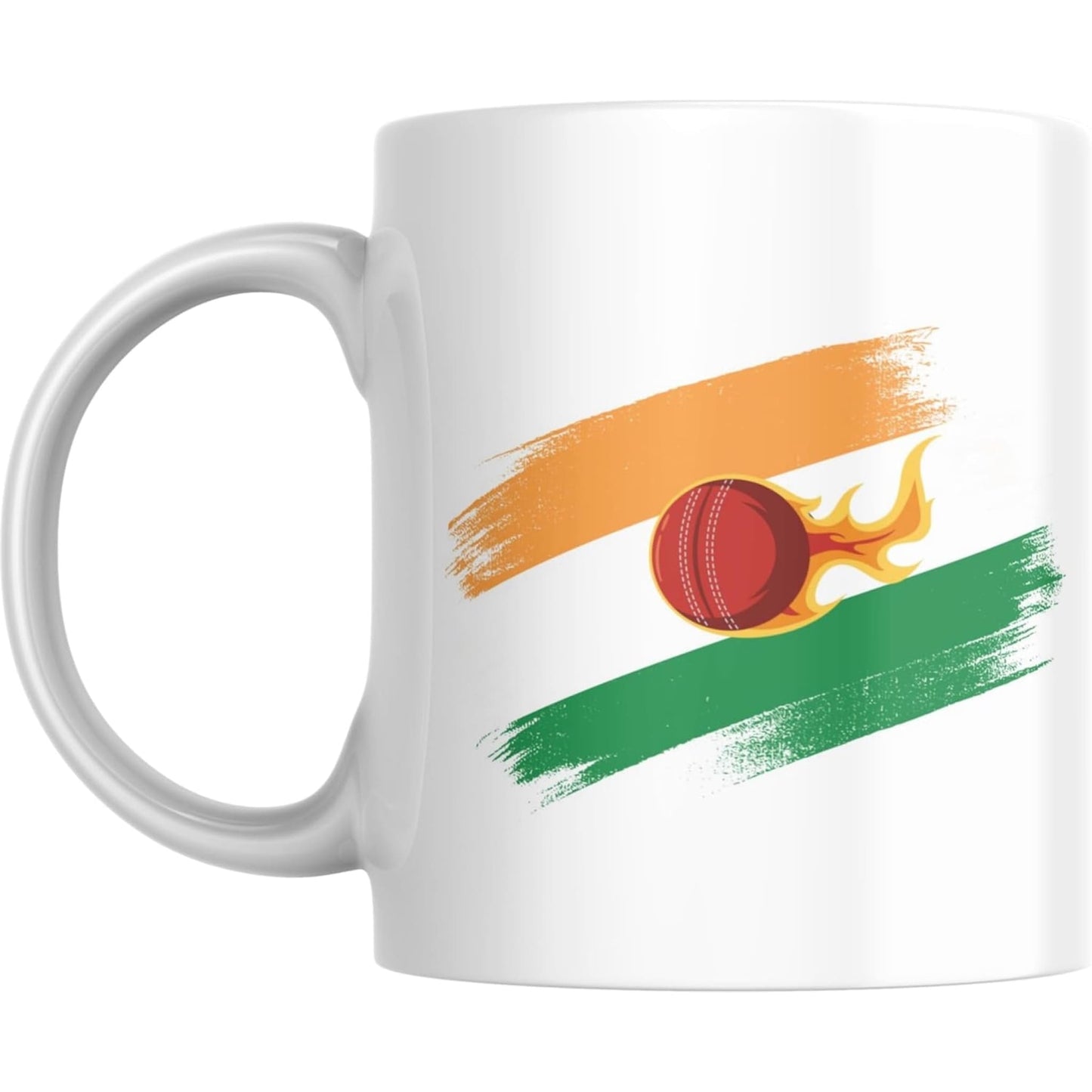 Coffee Mug India Cricket Fireball - Coffee Mugs