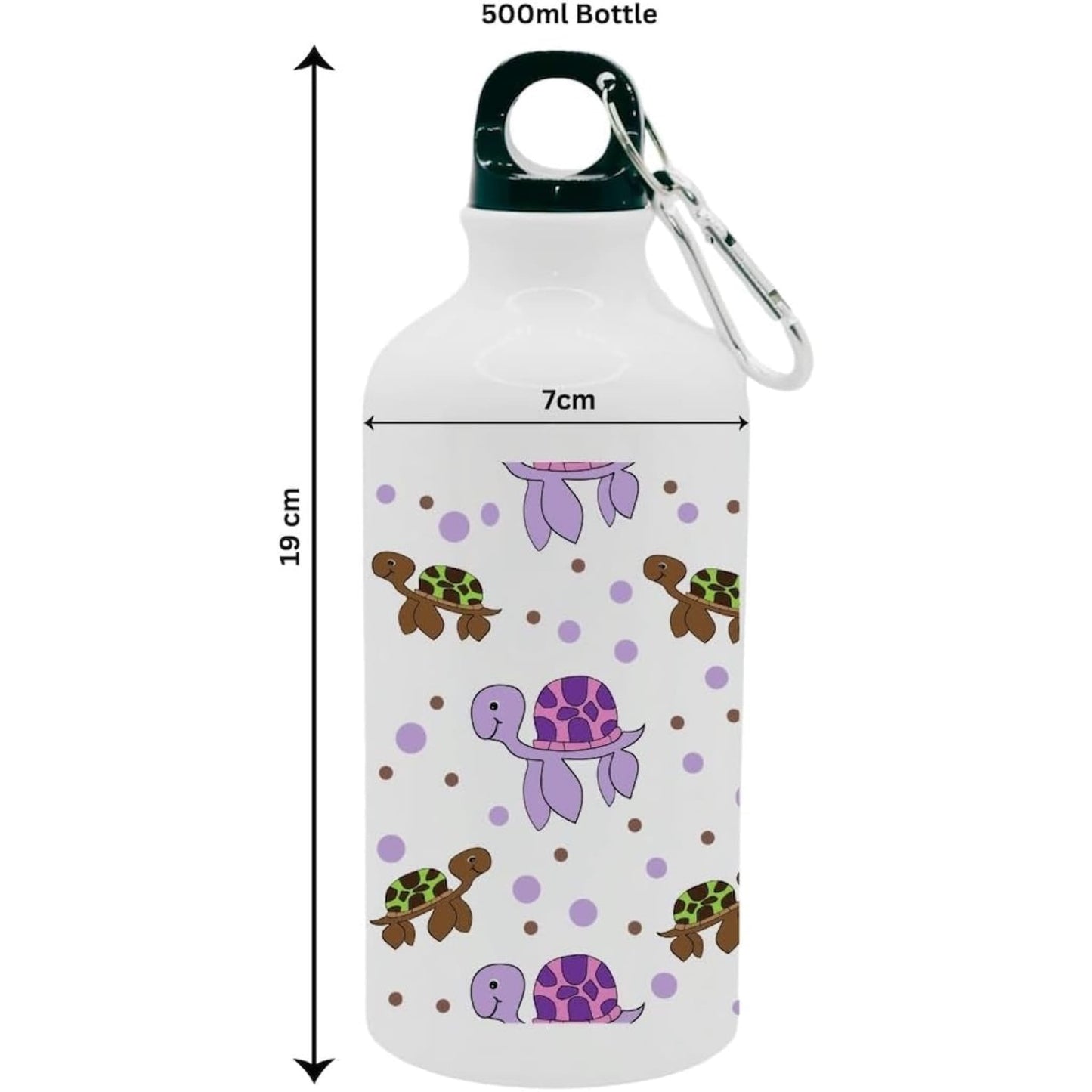 Kids Water Bottle Cute Turtles - Water Bottle