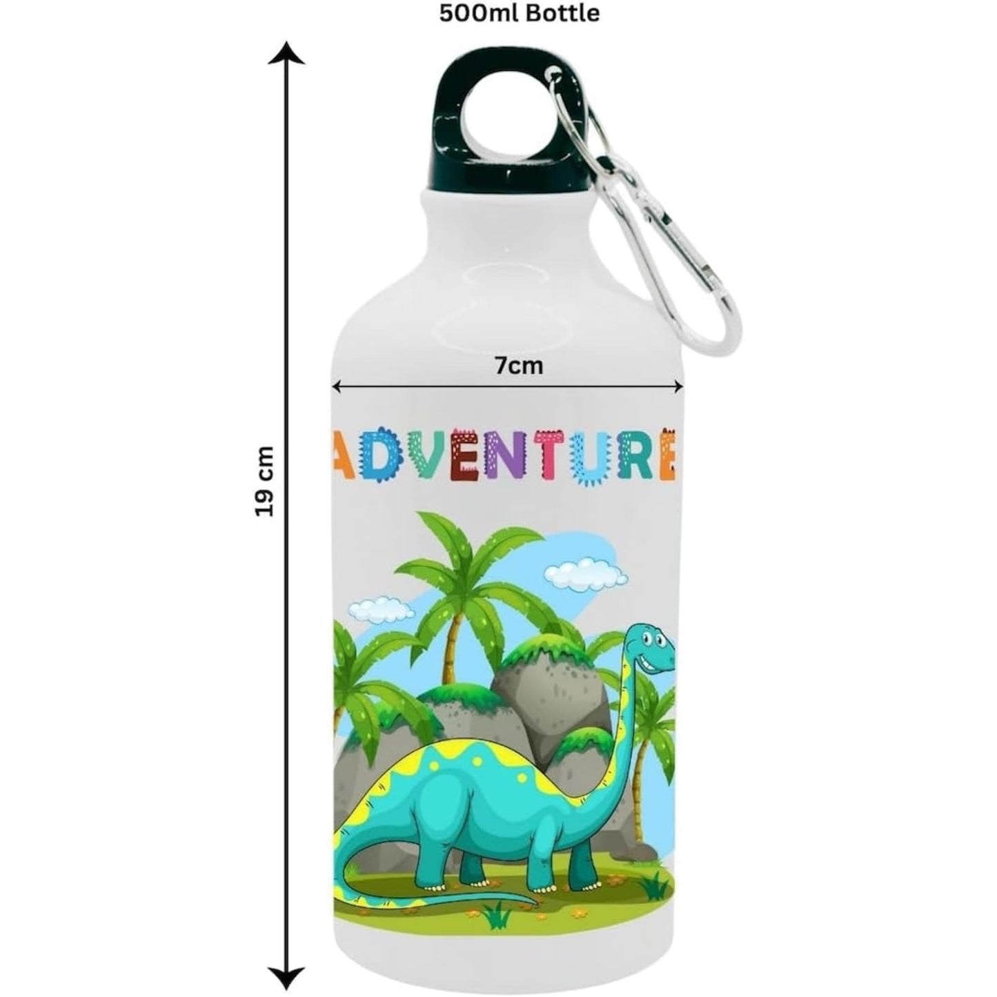 Kids Water Bottle Dino Jurasic Adventure - Water Bottle