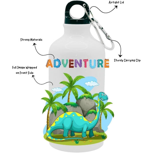 Kids Water Bottle Dino Jurasic Adventure - Water Bottle
