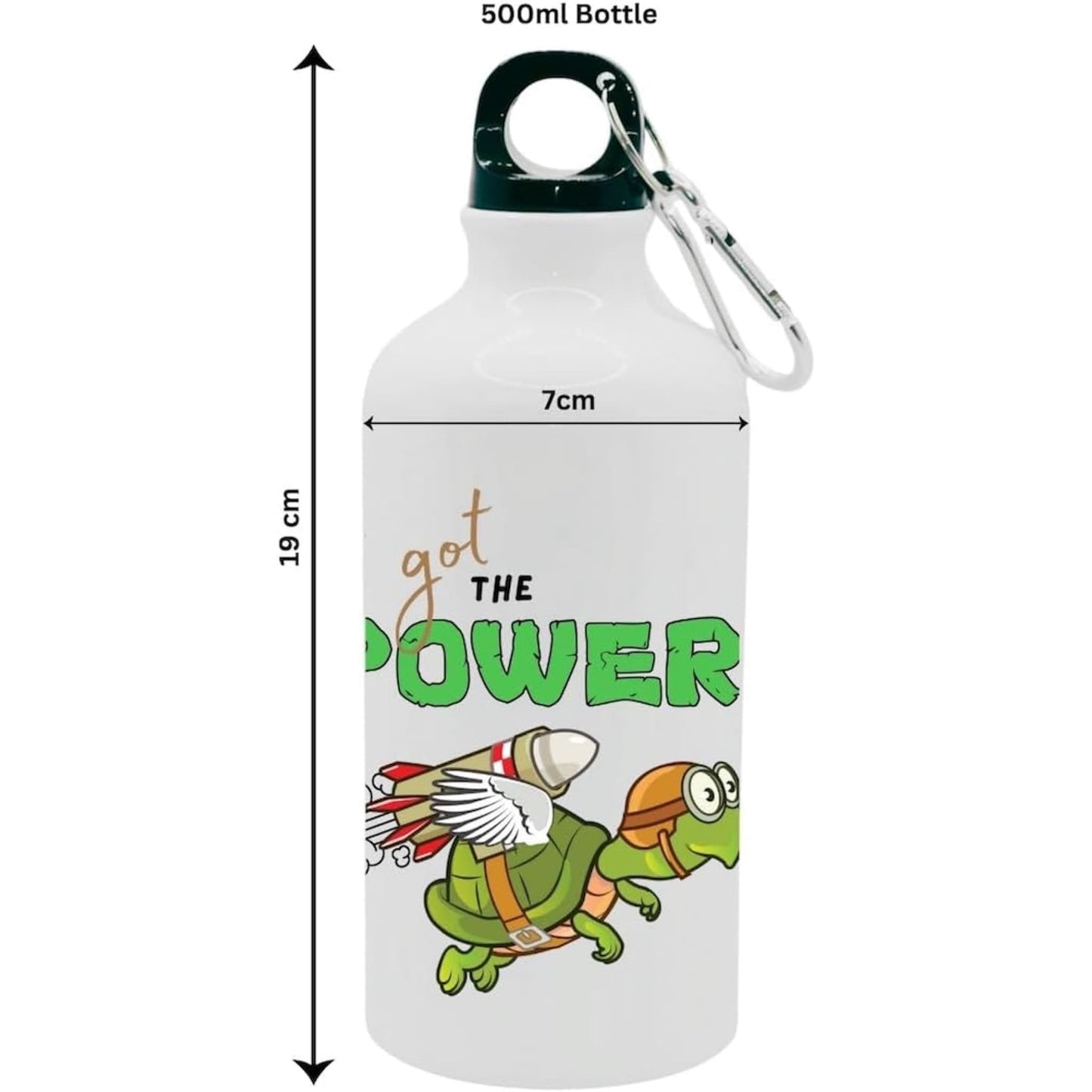 Kids Water Bottle Jetpack Tortoise - Water Bottle