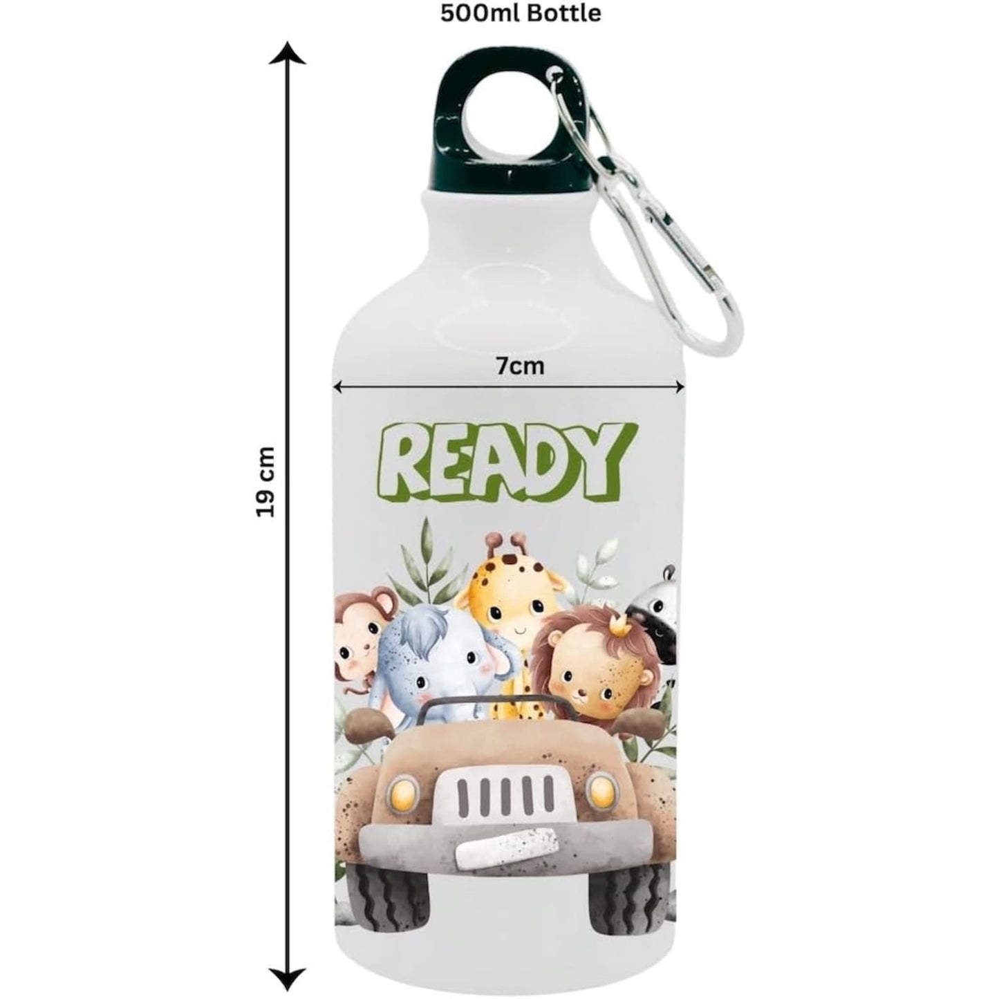 Kids Water Bottle Safari Animals - Water Bottle
