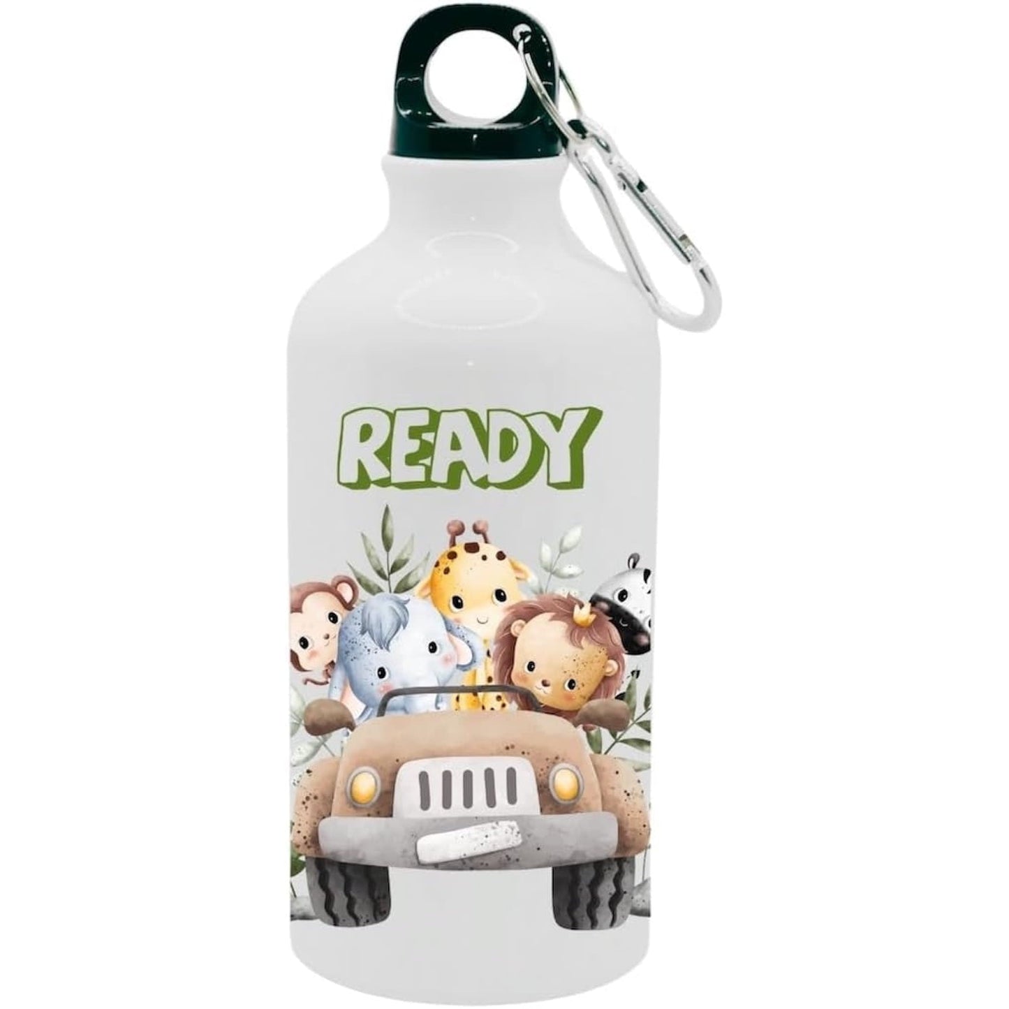 Kids Water Bottle Safari Animals - Water Bottle