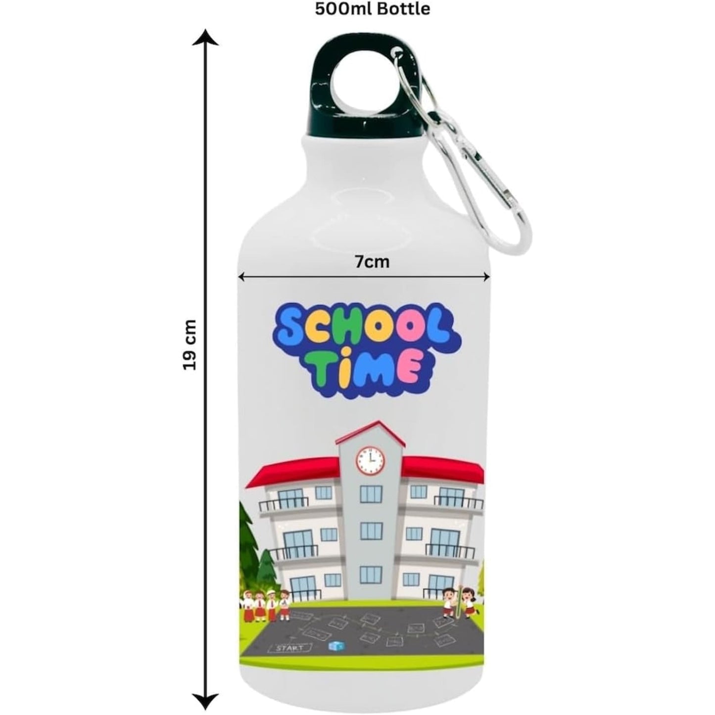 Kids Water Bottle School Time - Water Bottle