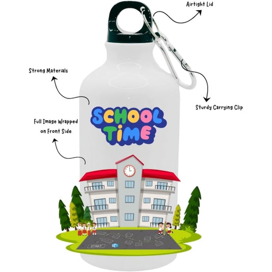 Kids Water Bottle School Time - Water Bottle