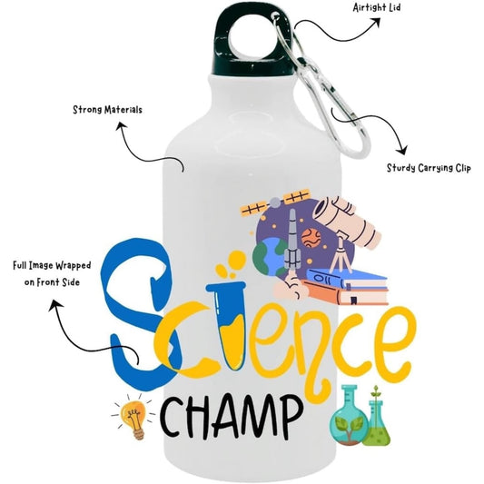 Kids Water Bottle Science Champ - Water Bottle