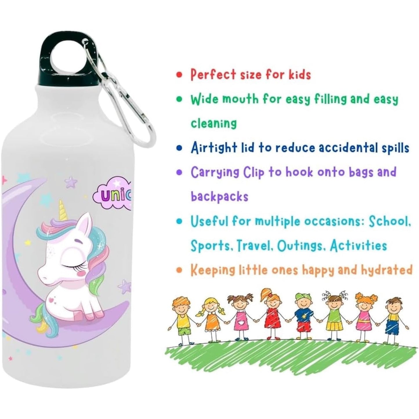 Kids Water Bottle Unicorn - Water Bottle