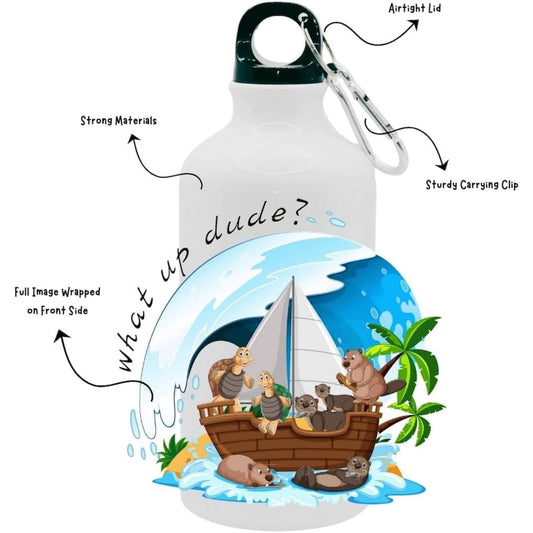 Kids Water Bottle What Up Dude Tidal Wave - Water Bottle