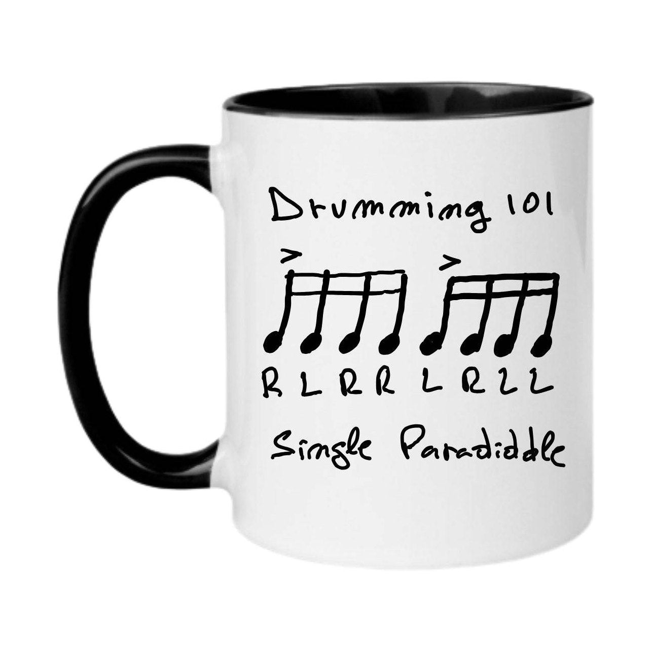 Mug - Single Paradiddle Drum Rudiments