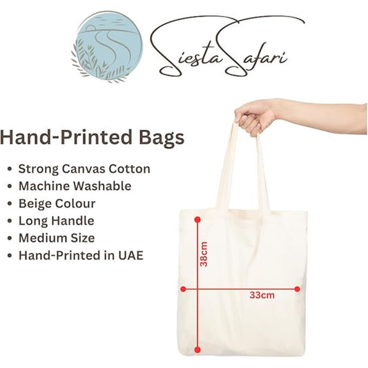 Tote Bag Snowflakes & Joy Christmas - Tote Bag