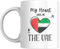 Mug - My Heart Lives in The UAE