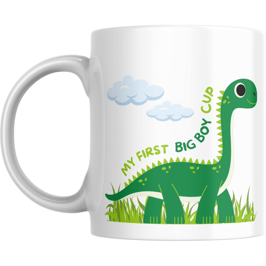 Mug with Green Dinosaur
