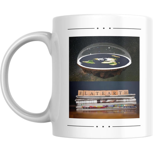 Coffee Mug Flat Earth - Coffee Mugs