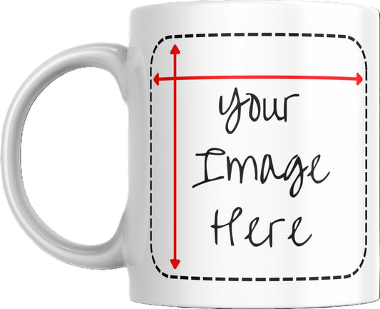 Customized Mug WHITE (Single Side Print)