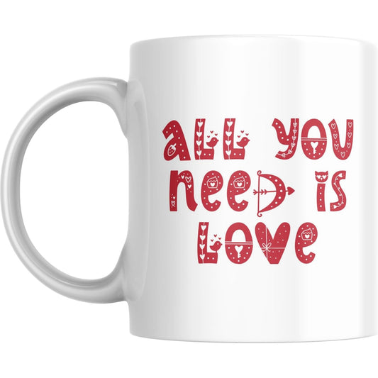 Coffee Mug All You Need is Love - Coffee Mugs