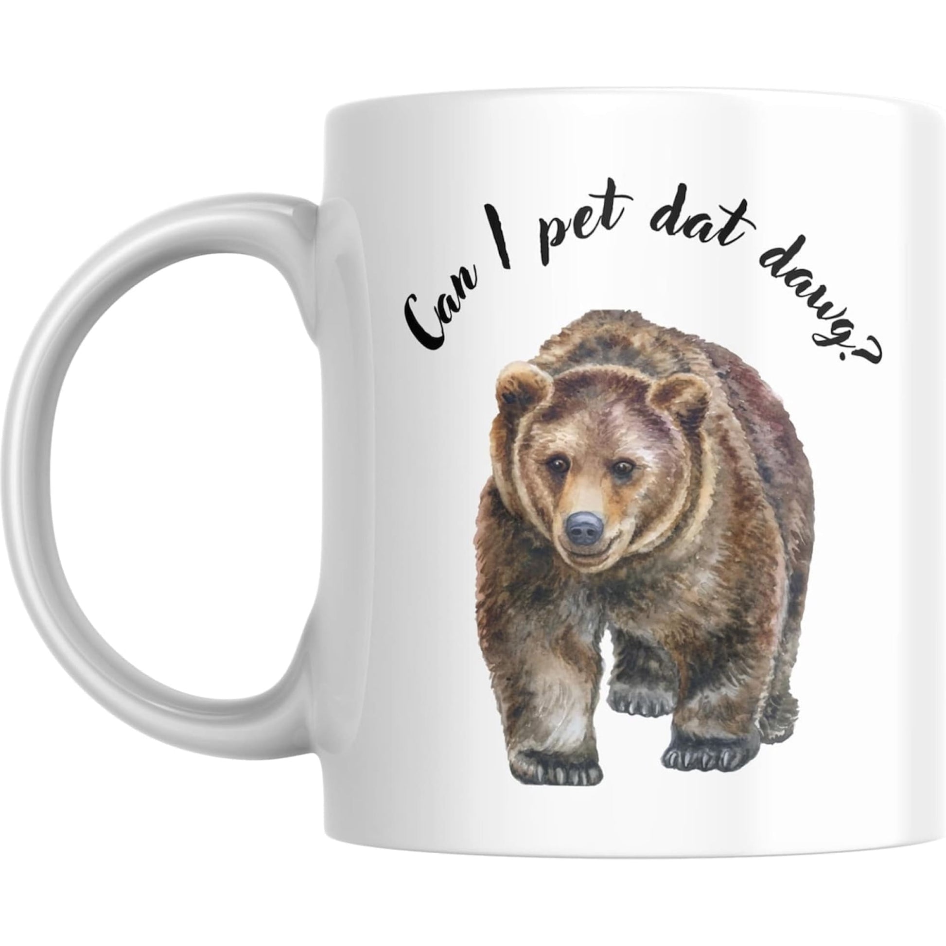 Coffee Mug Can I Pet Dat Dawg? - Coffee Mugs