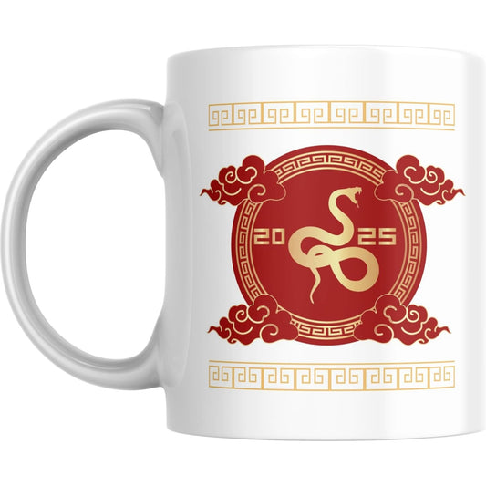 Coffee Mug Chinese Zodiac Year of the Snake 2025 - Coffee Mugs