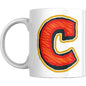 Coffee Mug - Decorative Colorful Alphabet Letter - Coffee Mugs