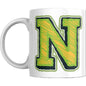Coffee Mug - Decorative Colorful Alphabet Letter - Coffee Mugs