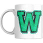 Coffee Mug - Decorative Colorful Alphabet Letter - Coffee Mugs