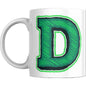 Coffee Mug - Decorative Colorful Alphabet Letter - Coffee Mugs