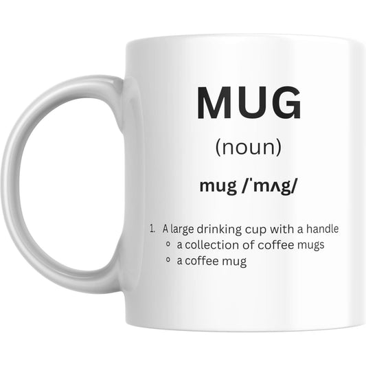 Coffee Mug Dictionary Mug - Coffee Mugs