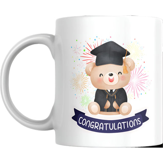 Coffee Mug - Graduation Bear Congratulations - Coffee Mugs
