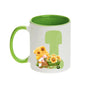 Coffee Mug - Green Alphabet Letter Initial Garden Gnome - Coffee Mugs