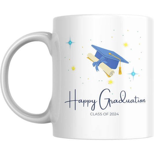 Coffee Mug Happy Graduation 2024 - Coffee Mugs
