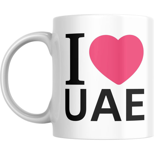 Coffee Mug I Love UAE - Coffee Mugs