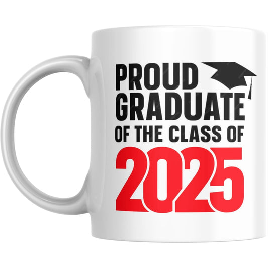Coffee Mug - Proud Graduate Class of 2025 - Coffee Mugs