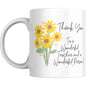 Coffee Mug Thank You to a Wonderful Teacher and Person - Coffee Mugs