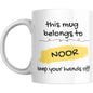 Coffee Mug This Mug Belongs to Me - Coffee Mugs