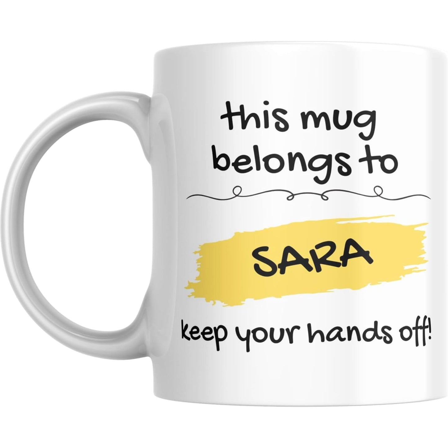 Coffee Mug This Mug Belongs to Me - Coffee Mugs