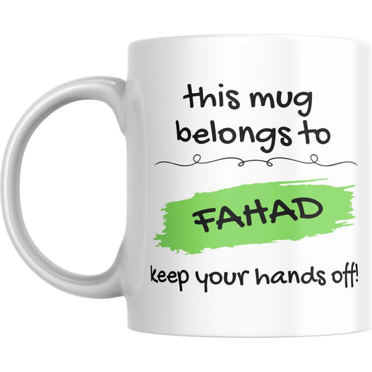 Coffee Mug This Mug Belongs to Me - Coffee Mugs