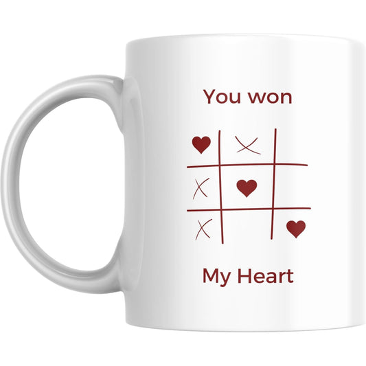 Coffee Mug You Won My Heart - Coffee Mugs