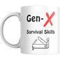 Coffee Mug Gen X Survival - Coffee Mugs