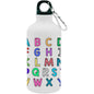 Kids Water Bottle Alphabet Letters - Water Bottle