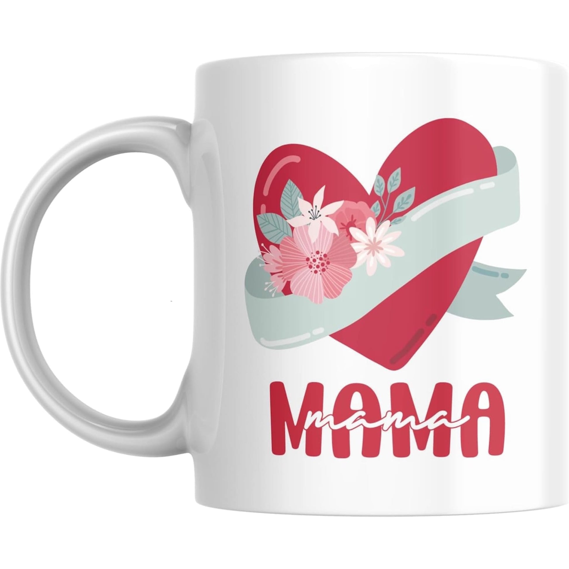 Coffee Mug Mama Heart - Coffee Mugs