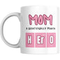 Mom Scientifically Proven Hero Coffee Mug - Coffee Mugs