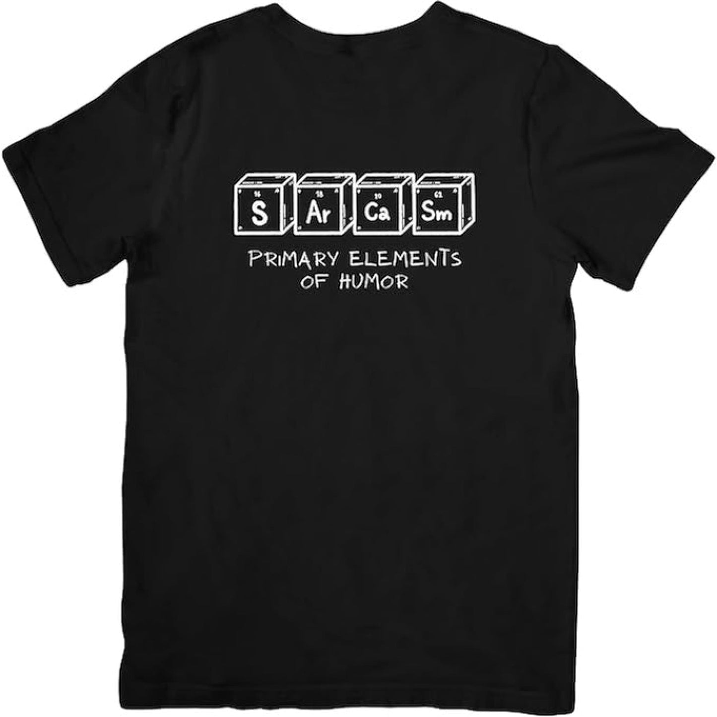 T-shirt Sarcasm Scientific Elements - T-Shirt
